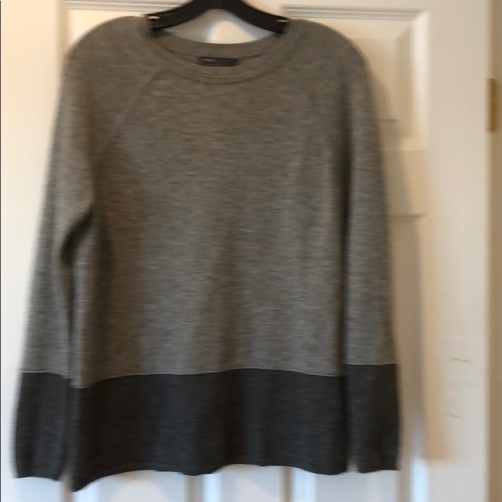 Vince Cashmere color block sweater